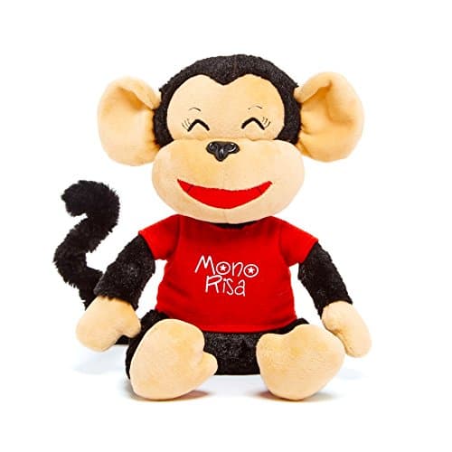 AZIAM Mono Risa Laughing Monkey Plush Toy LOL