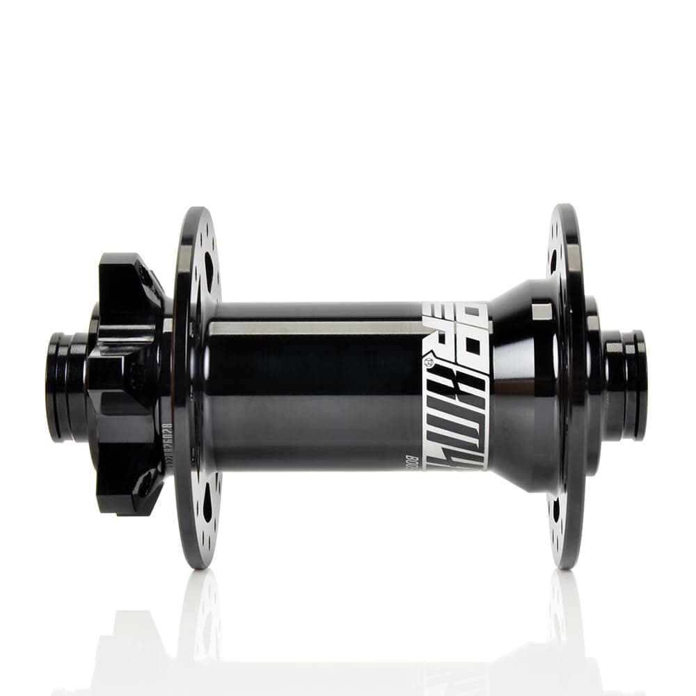 Boost MTB Front Hub, 32 Holes 32H 6 Pawls 72HD Disc Brake 30 Chrome Molybdenum Steel Black, Thru Axle 15x110mm for 8-12s MTB Cassette for KOOZER XM460