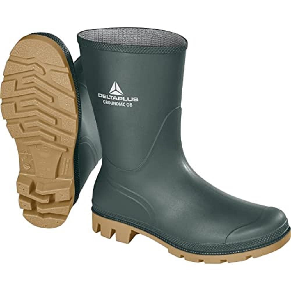 Groundmc OB SRA Working Half Wellington Boots - Slip Resistant