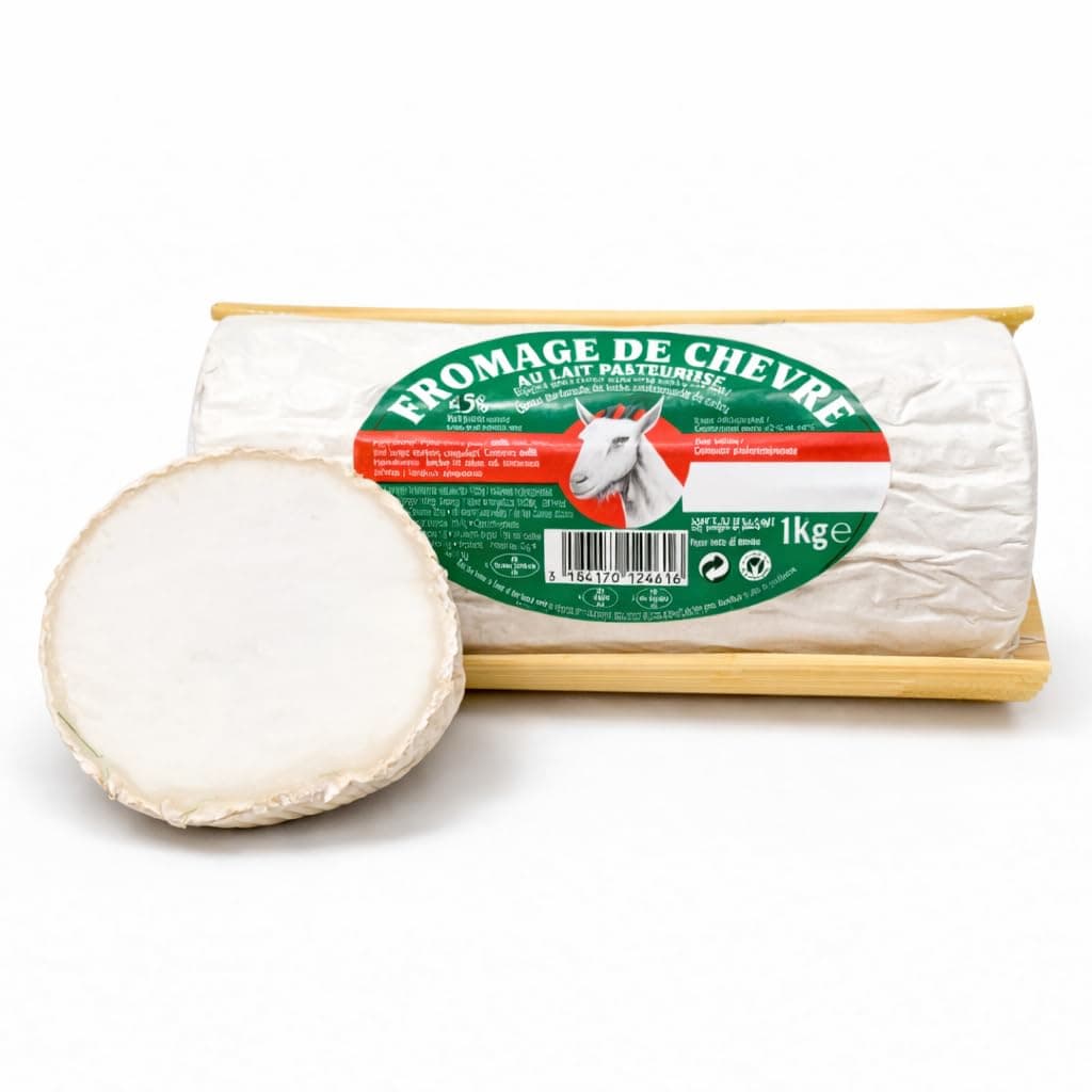 Goats Cheese Log Chevre - Queso de Cabra 1kg from GREAT BRITISH TRADING LIMITED