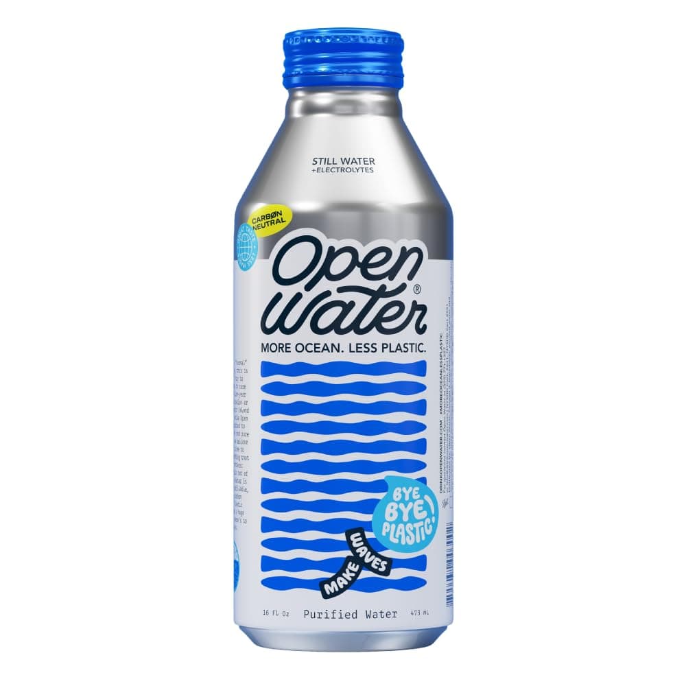 Still 16oz bottles (2 cases, 24 bottles) - Sustainable Aluminum Bottled Still Water With Electrolytes - 7.0 pH Balanced BPA-Free Ultra-Purified Water