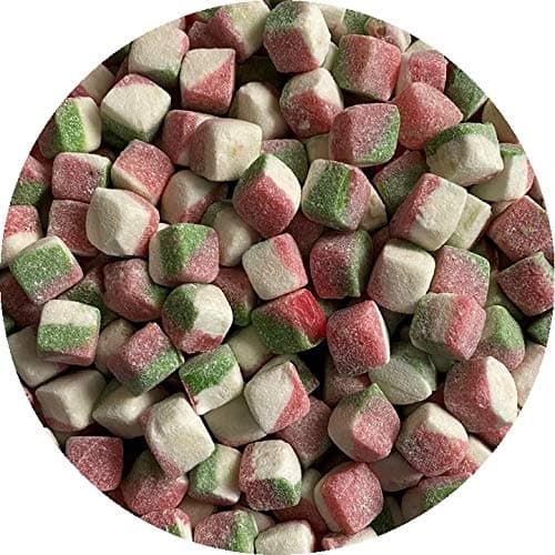 Kola Cubes Pineapple Apple Tutti Fruiti Raspberry Pick N Mix Retro Sweets (Watermelon Cubes, 1 Kilogram)
