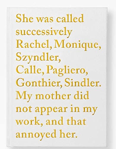 Sophie Calle: Rachel Monique