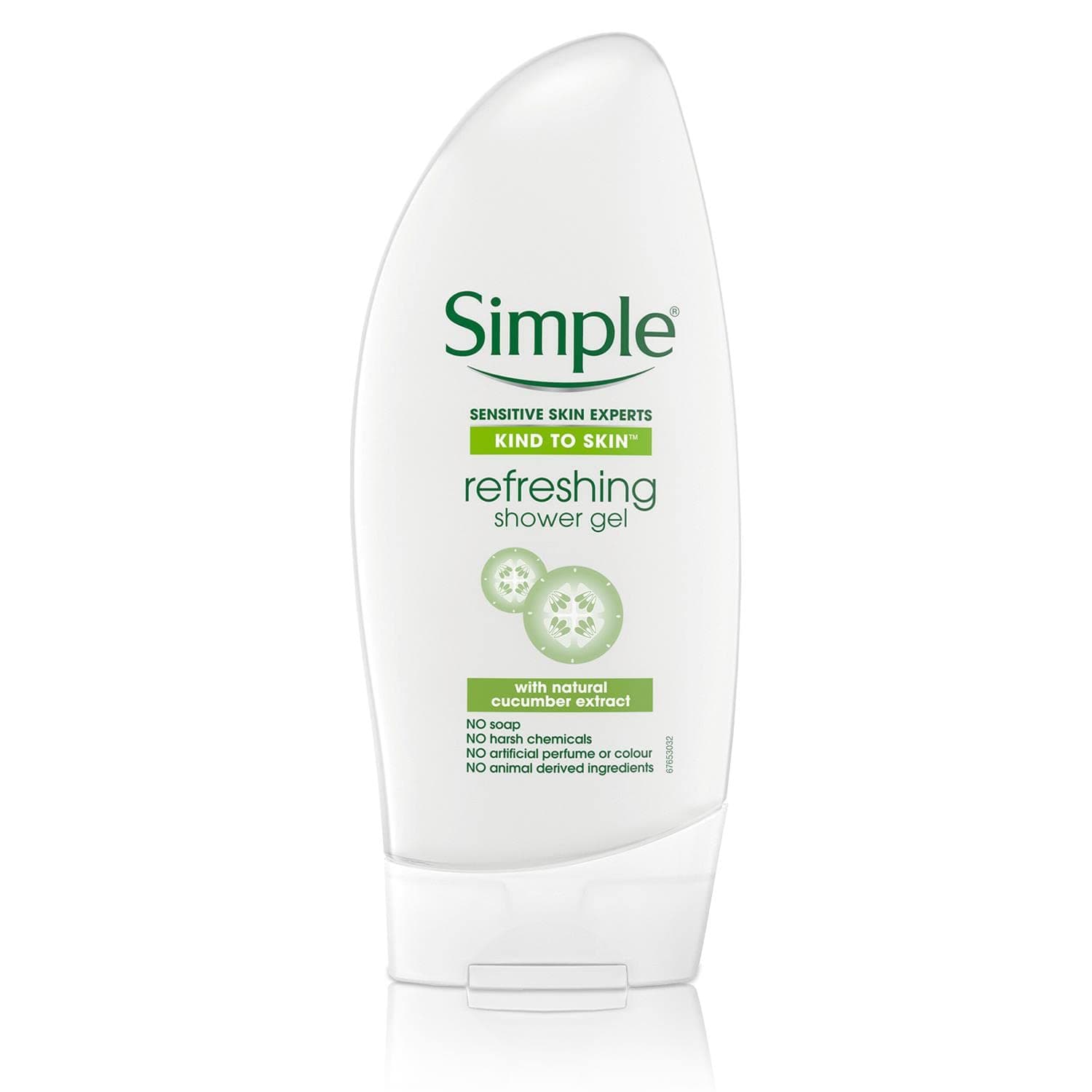 Simple Kind to Skin Refreshing Shower Gel 250ml - Pack of 4