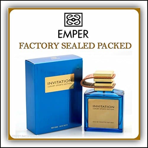 Invitation Blue for Gemtlemen Only By Emper