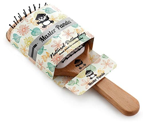 Detangling Hair Brush - Beechwood Paddle