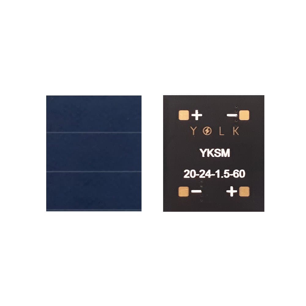 YOLK photovolatic PV Cell high Efficiency 23. 7% Mini Thin Light Weight Solar Panel Module monocrystalline