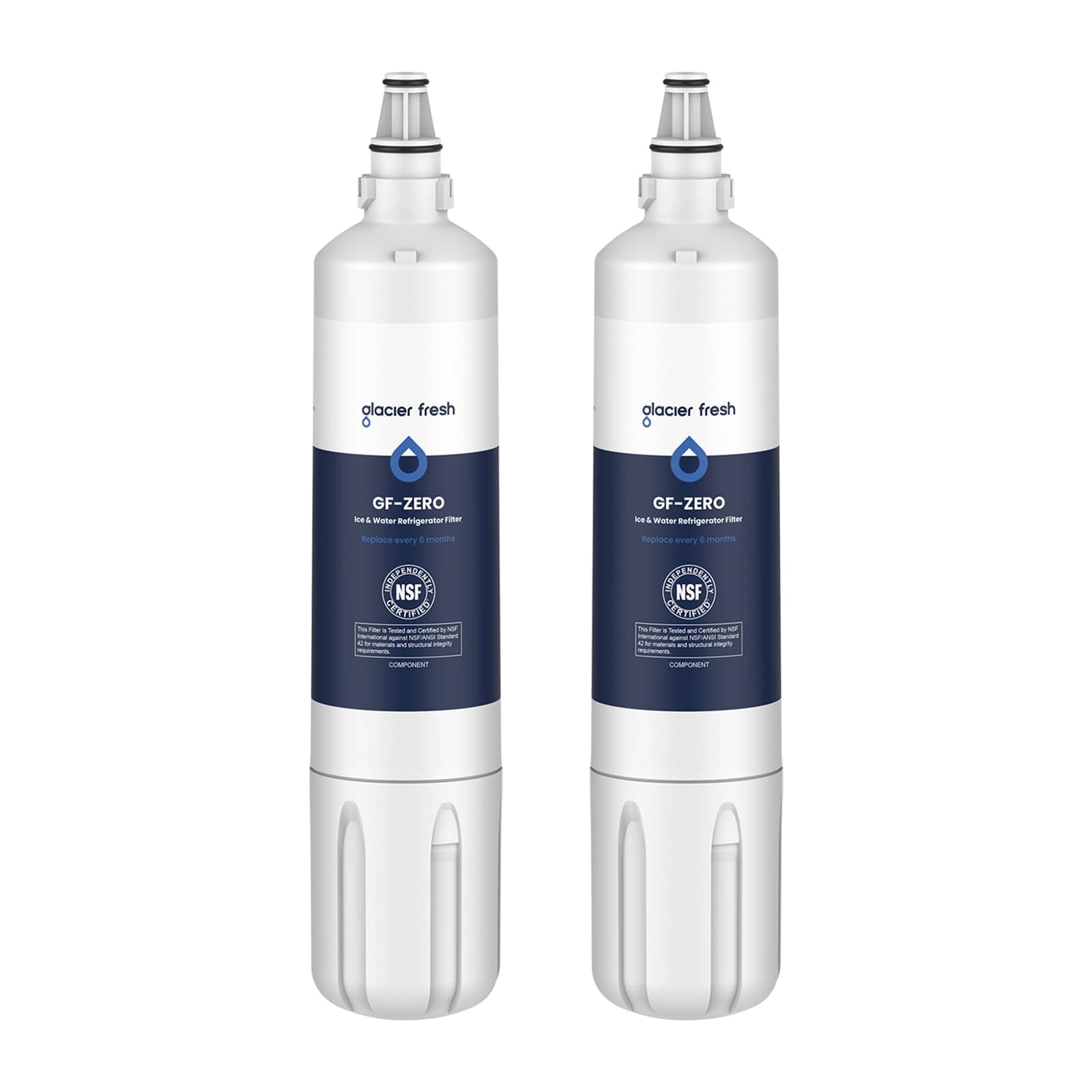 GLACIER FRESH Water Filter Replacement for Sub-Zero 4204490, 4290510, 9030868 Refrigerator Water Filter, 2 Pack