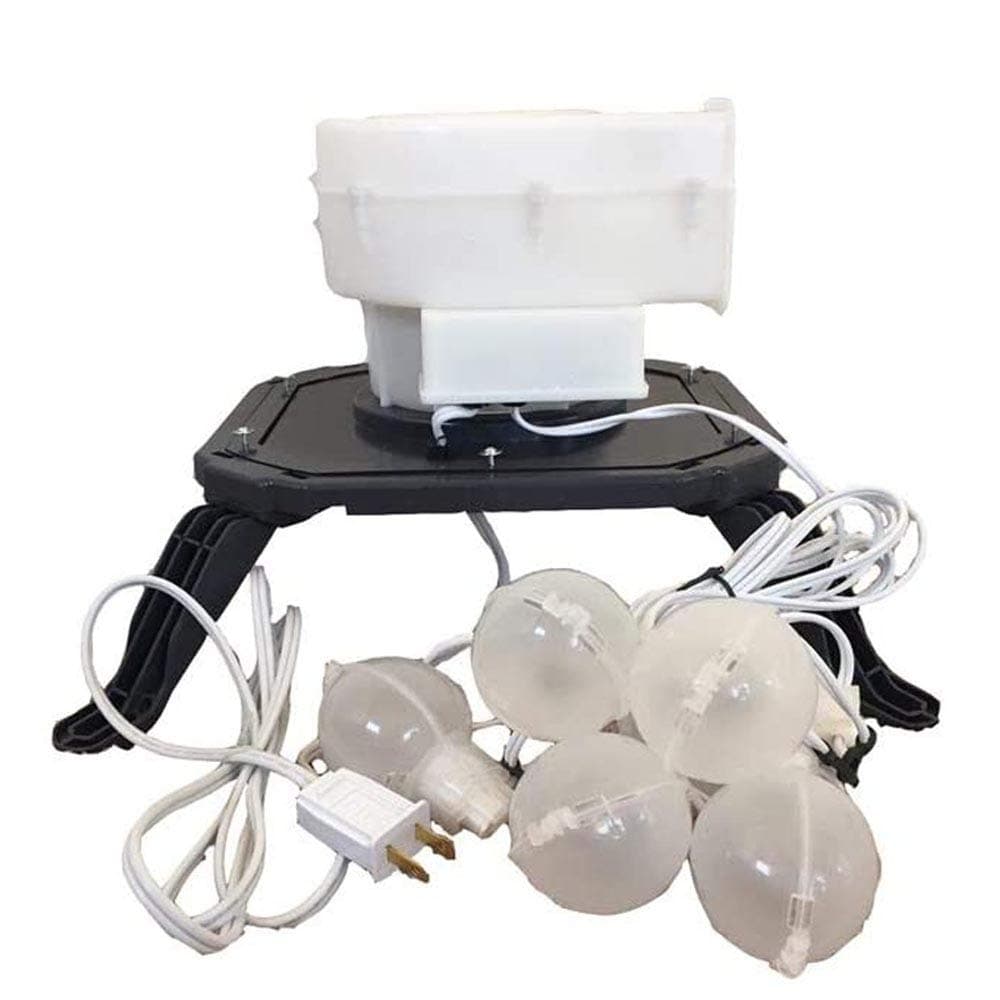 Replacement YEF-200 Fan with Base and Lights for Gemmy Airblown Inflatables