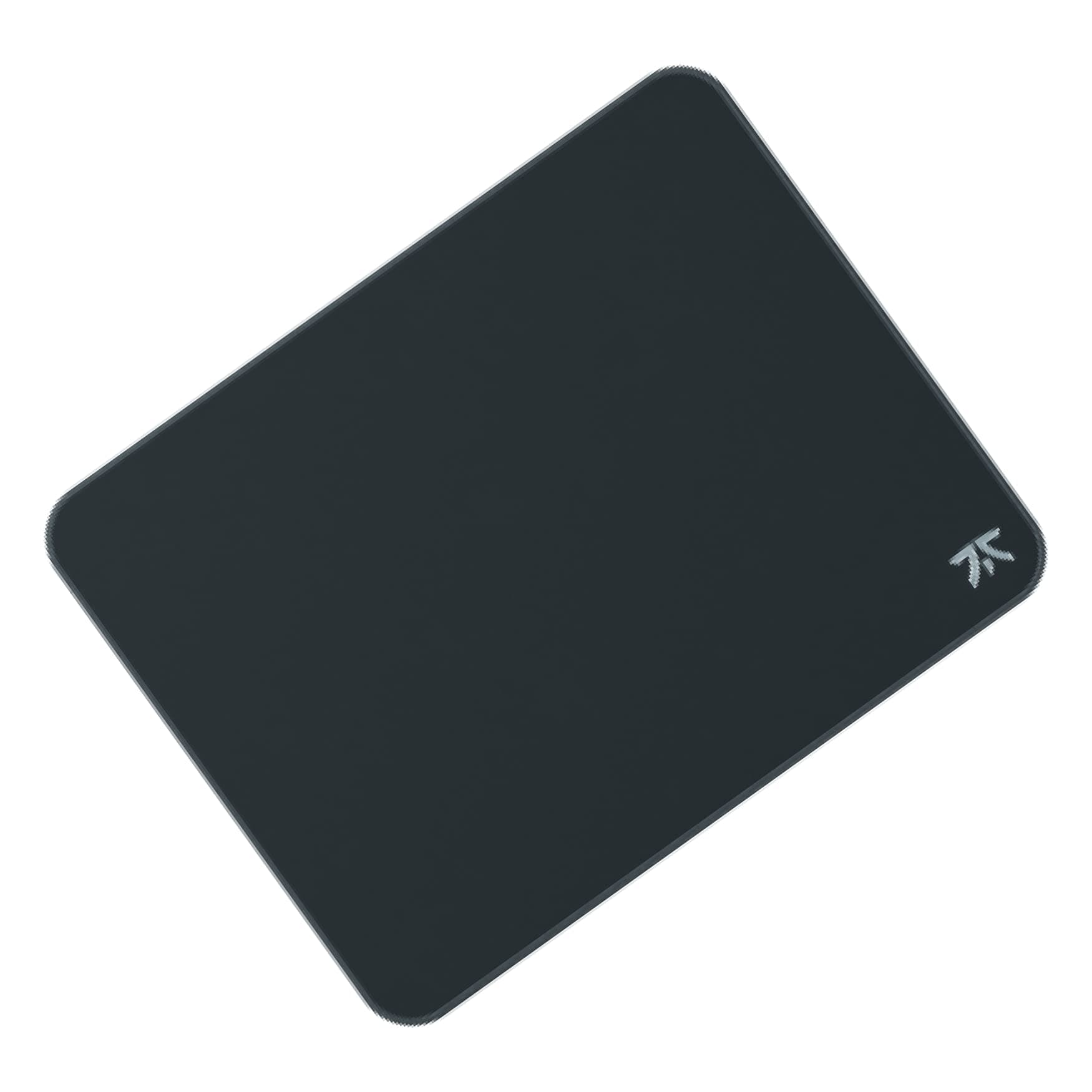 FnaticDash M | Pro Gaming Mouse Mat for Esports | Fast Surface | Stitched Edges and Anti-Slip Rubber Base | Size M | Black | Hybrid Fabric| 14.17"x11"x0.12
