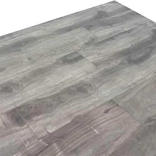 Turtle Bay Floors Ballard Grey Spalted Maple Plank Floating Laminate Flooring 12mm (500 Square Feet)
