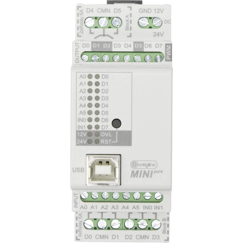 MINI Pure 100-000-10 PLC Control Module 12 V/DC, 24 V/DC