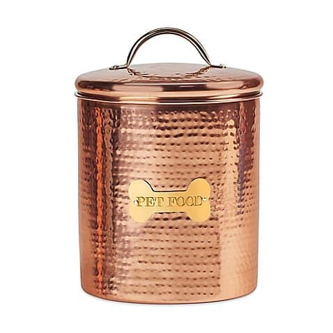King Charles Copper Dog Canister | 10-Inch