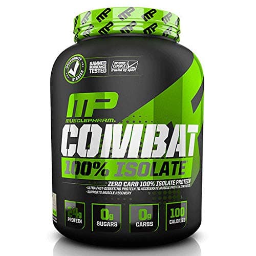 MusclePharm Combat 100% Isolate Chocolate MILK FLAVOR, 5 lbs.