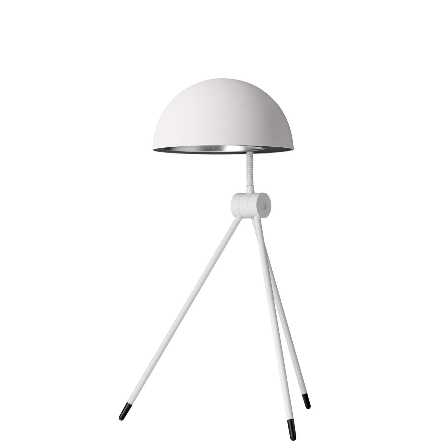 Fritz Hansen Radon Alba Table Lamp, Designed by Hans Sandgren Jakobsen, Flexible and Adjustable Lighting, Steel, 32 x 32 x 52 cm, White (Reference: 62705005)
