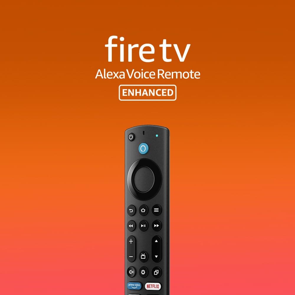Amazon Fire TV Alexa Voice Remote Enhanced (newest model), requires compatible Amazon Fire TV Device