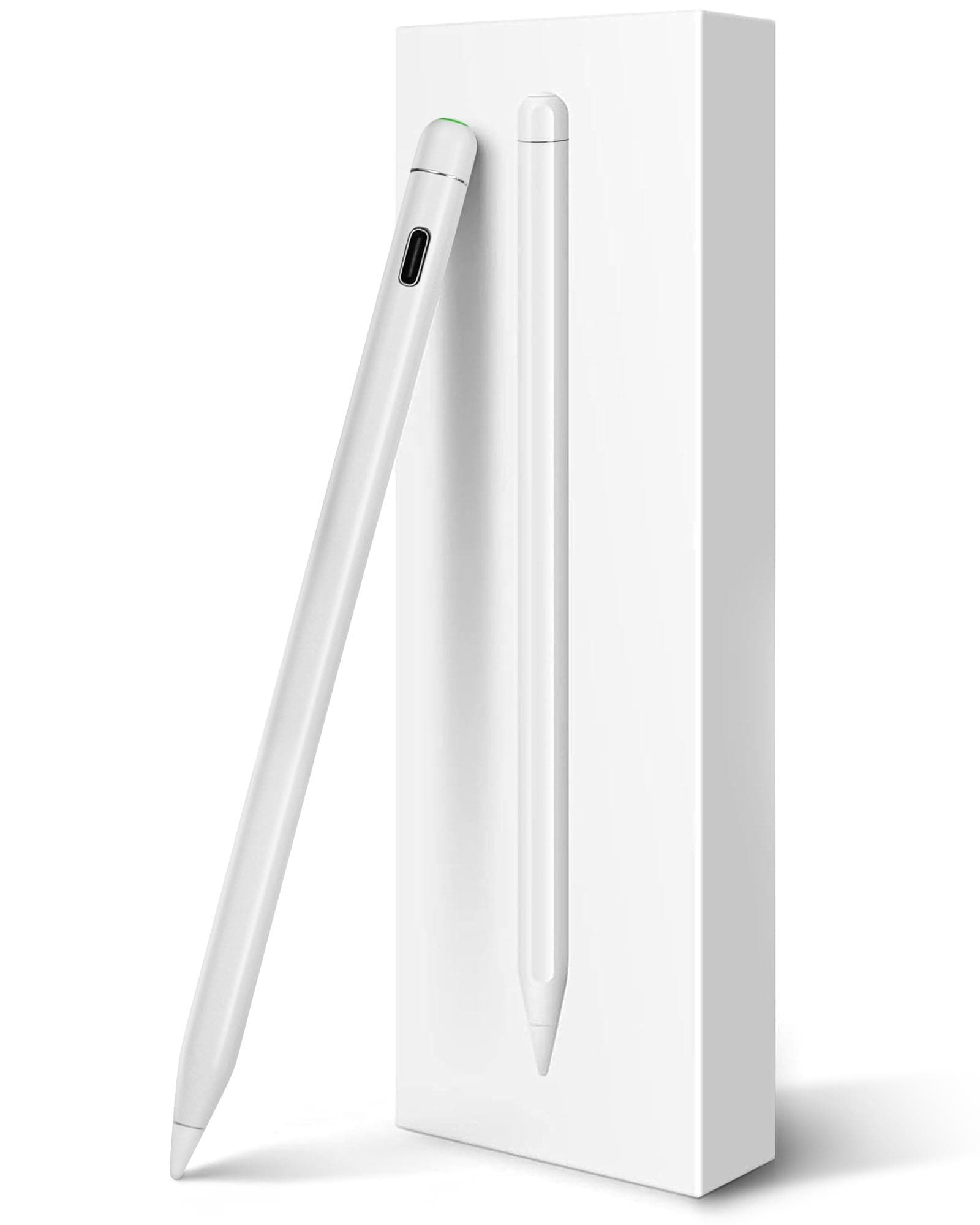 Stylus Pen for iPad 10th&9th Generation, Fast Charging for Apple iPad Pencil with Palm Rejection, Tilt Sensitivity for iPad Air 3/4/5, iPad mini 5/6, iPad 6/7/8/9/10, iPad Pro 11", iPad Pro 12.9"