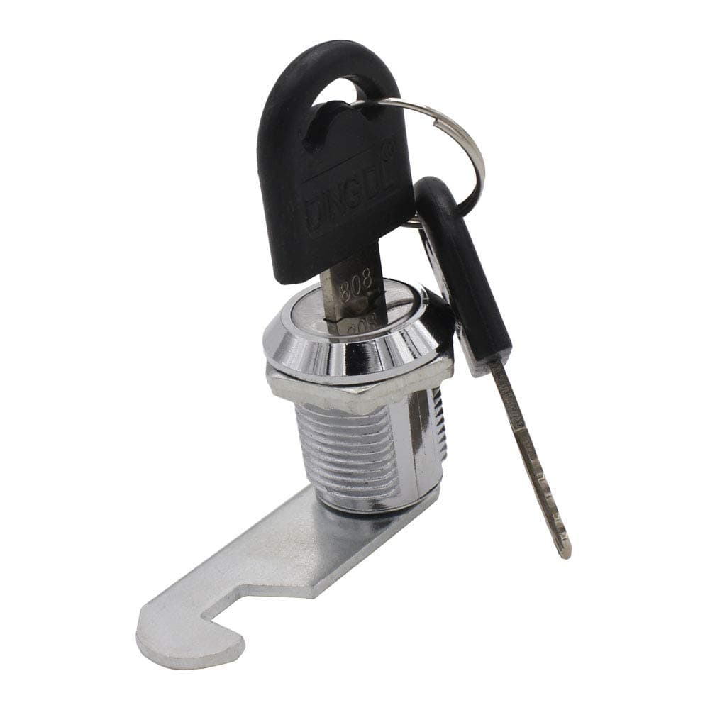 Leen4YouCam Lock Security Cabinet Lock for Door Mailbox Drawer Cupboard 16mm 20mm 25mm 30mm with Alike 2 Keys (20mm)