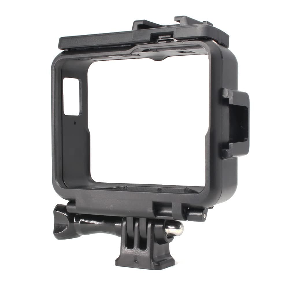 Tenglang Video Cage Protective Shoe Mounting Bracket/Screw Frame Housing Case for Insta360 one R Twin Edition 1 inch Lei-ca Edition,Specially for Insta360 Boosted Battery Base