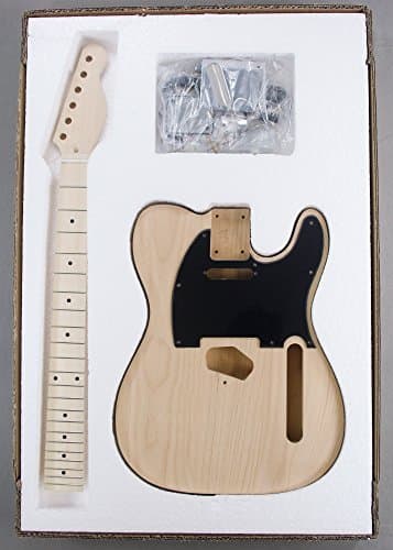 Alloy Guitars "Silver" TL-Style Unfinished Guitar Kit