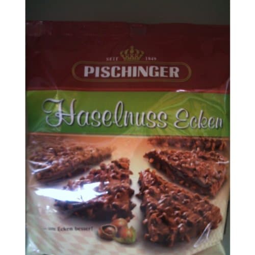 Pischinger Hazelnut Wafers, 10 Packages With Each 130 Grams, Total 1300 Grams