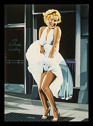 Marilyn Monroe FRAMED The Seven-Year Itch by Karl Black 36x24 Print Wall Decor EXCLUSIVE!