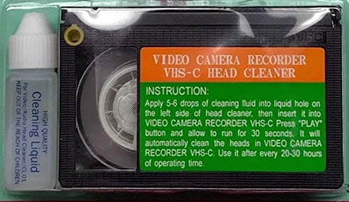 VHS-C Wet Head Cleaner with Cleaning Fluid