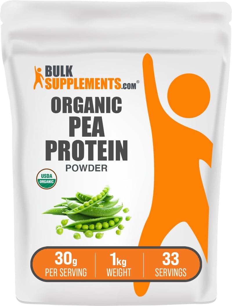 BulkSupplements Pure Pea Protein Powder (1 Kilogramme)