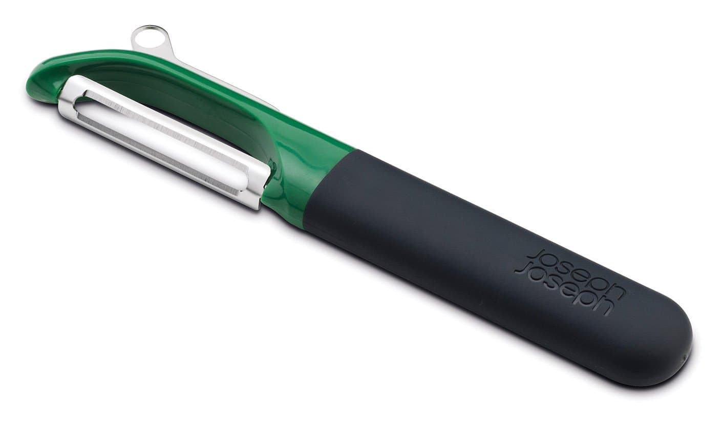 Joseph Joseph Multi-Peel Straight Peeler, vegetable peeling with potato eye remover. Dishwasher safe - Green, 24