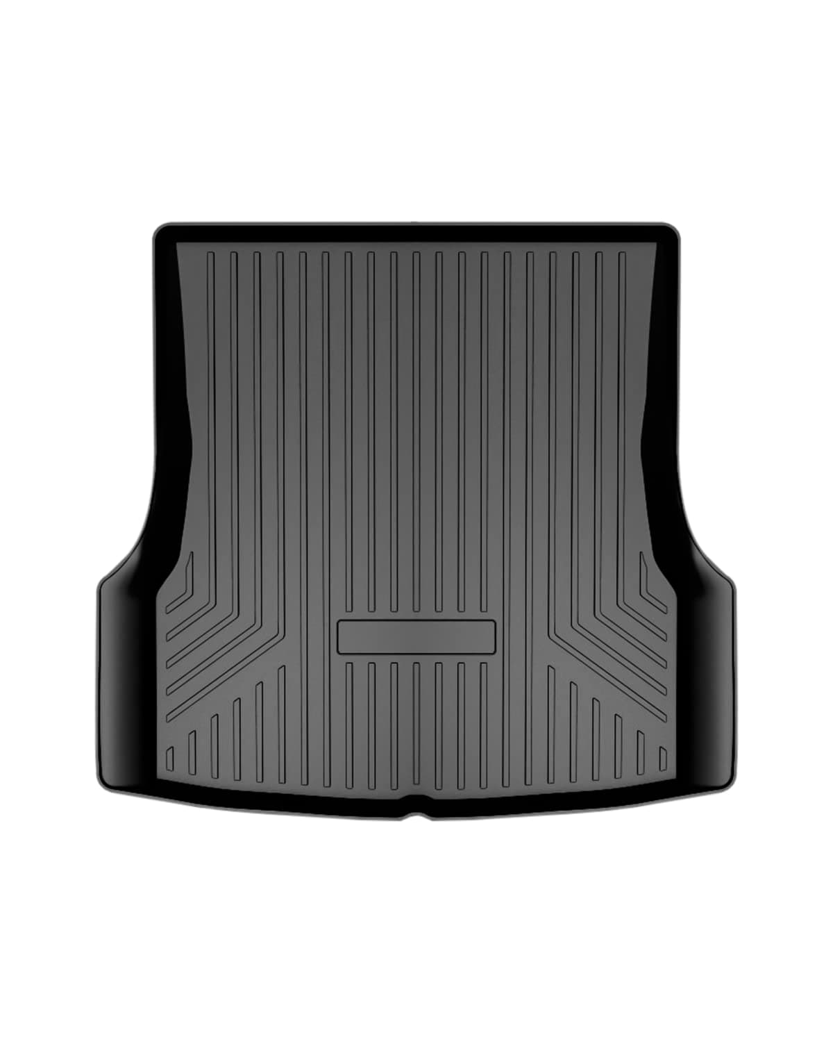 MixsuperCustom Fit Rear Cargo Liner for Tesla Model S 2012-2020 All Weather Trunk Liner Cargo Mat Black (Not Fit 2021 Tesla Model S Plaid/Long Range)