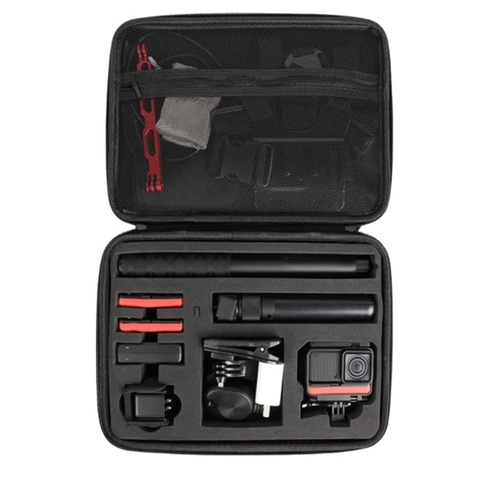 eWINNER Carrying Case for Insta360 One R/One RS Camera/Large Hard Shell Bag with EVA Liner Compatible for Insta360 ONE R Time Handle/Selfie Stick and Other Accessories