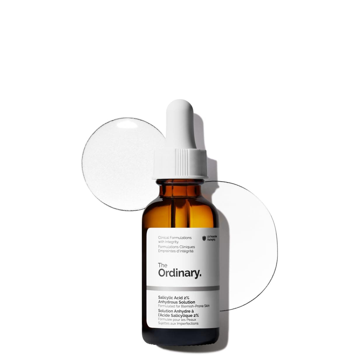 Salicylic Acid 2% Anhydrous Solution, Gentle Exfoliating Serum for Blemish-Prone Skin and Uneven Texture, 30ml