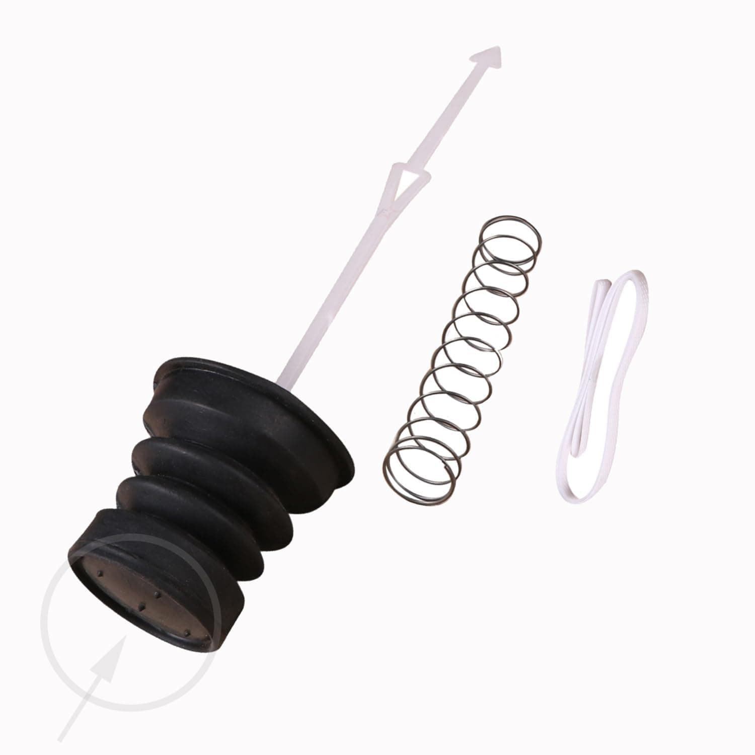 Drain Water Valve Rubber Seal Set Only Compatible for Samsung | Semi Automatic Washing Machine Parts for Samsung Match & Buy (Pack of 1)