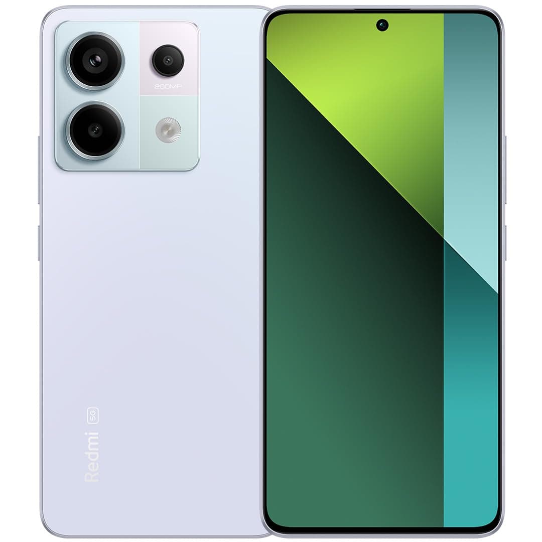 Xiaomi Redmi Note 13 Pro 5G (Aurora Purple 12GB RAM, 512 Storage) - Ultra-clear 200MP camera with OIS |1.5K 120Hz AMOLED display | Immersive viewing with ultra-thin bezels | Snapdragon®7s Gen 2