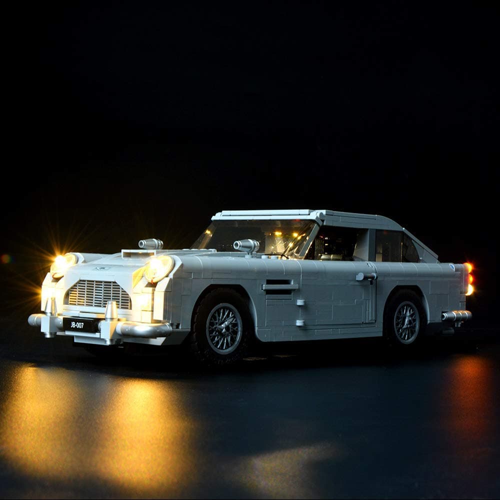 BRIKSMAX Led Lighting Kit for James Bond Aston Martin DB5 - Compatible with Lego 10262 Building Blocks Model- Not Include The Lego Set
