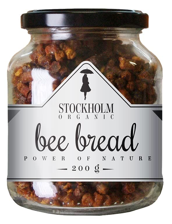100% Natural Bee Bread from Wild Estonian Meadows, 200 g