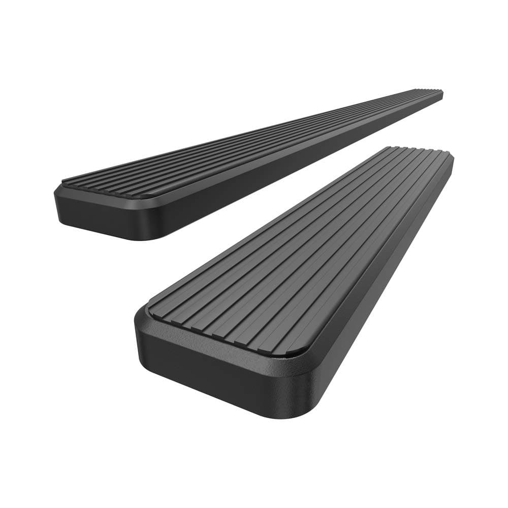 for 2007-2009 Sprinter Full Size Van / 10-17 Mercedes-Benz Sprinter (Nerf Bar | Side Steps) 5" Black Eboard Running Boards