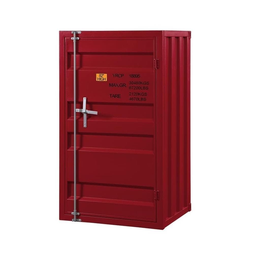 Acme Cargo Chest with 1 Door in Red