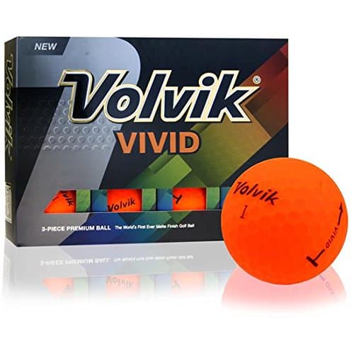 Volvik Vivid Orange Dozen Golf Balls