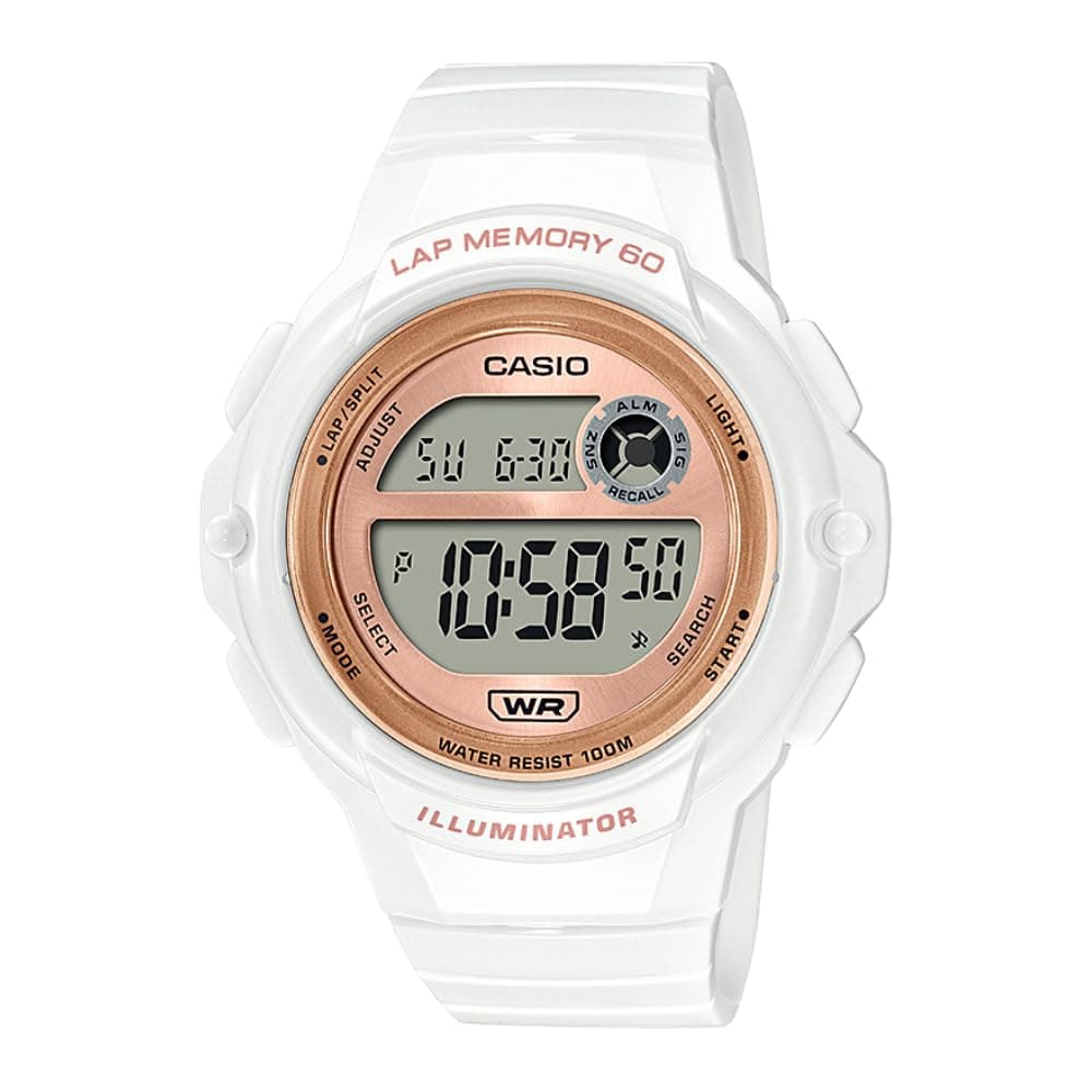Casio Illuminator Lap Memory 60 5-Year Battery Women's Digital Sports Watch Model: LWS-1200H