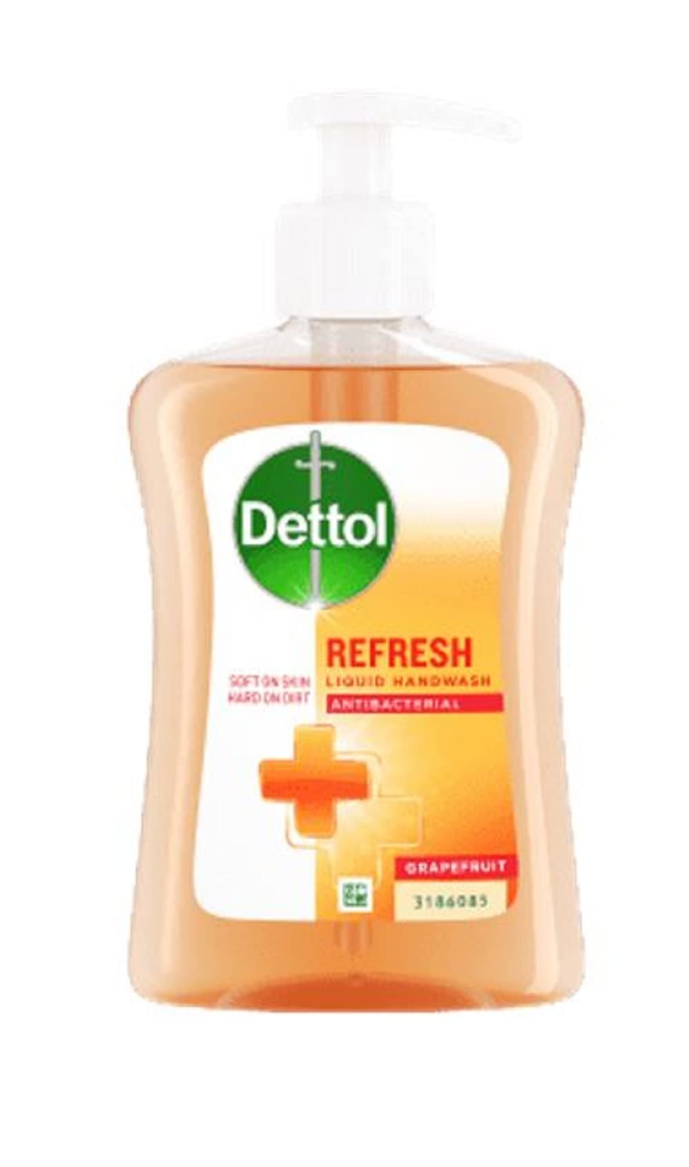 DettolLiquid Hand Wash Grapefruit, 1500 ml( 250 ml X 6)