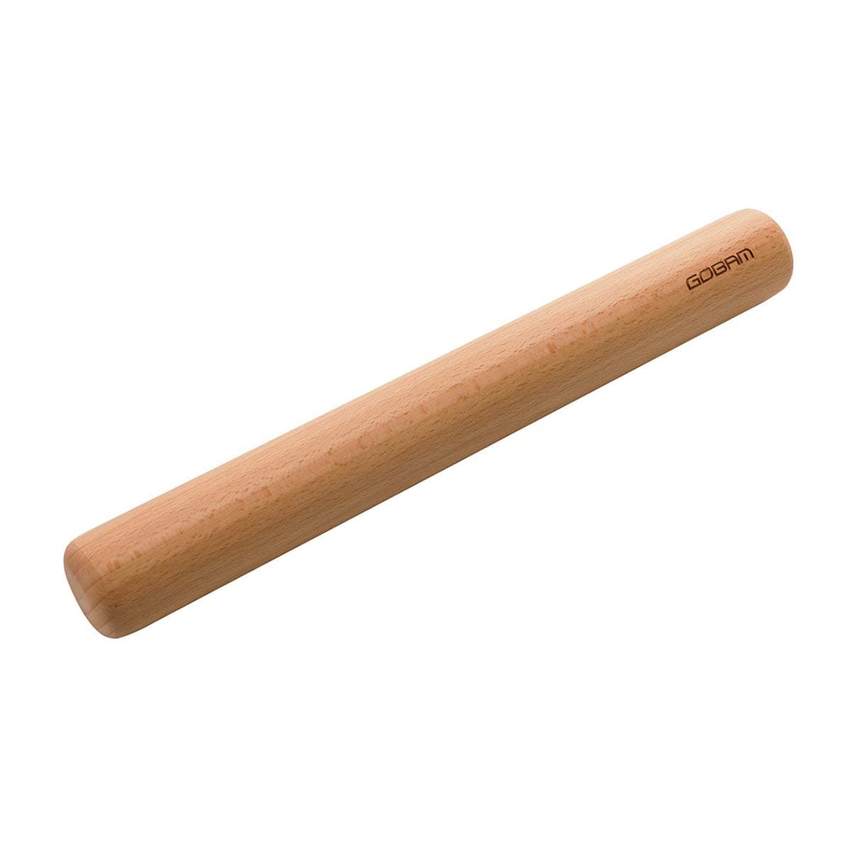 GOBAM Wooden Rolling Pin, 28cm x 3.5cm - Dough Roller for Pasta, Cookies, Pastry, Pie, Pizza, Dumplings, Chapati, Roti, Fondant, Rolling Pin for Baking, Wooden Kitchen Accessories