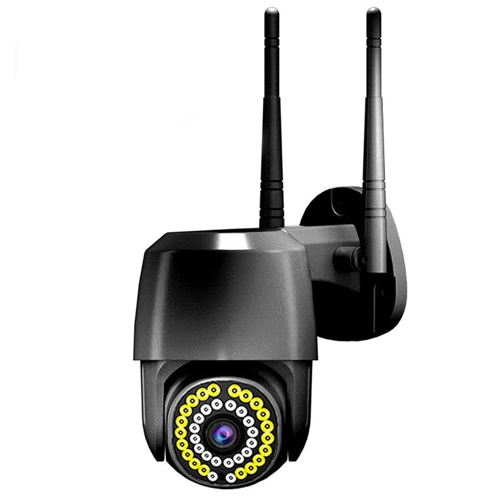 CCTV Camera Outdoor Security Camera Home Surveillance IP Camera WiFi 1080P with Pan/Tilt 360°, Two-Way Audio, Color Night Vision, IP66 Waterproof, Smart Motion Detection, Auto Tracking