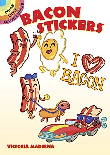 Bacon Stickers (Dover Little Activity Books: Food)