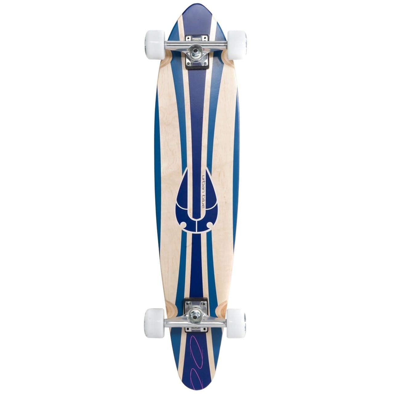 Urban Blue Blue Icon A5 38" Kicktail Longboard