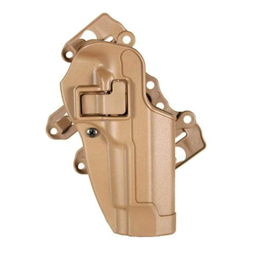BlackHawk Products Group?Serpa S.T.R.I.K.E./MOLLE Tactical Holster-Right Hand?Tan, Beretta 92/96