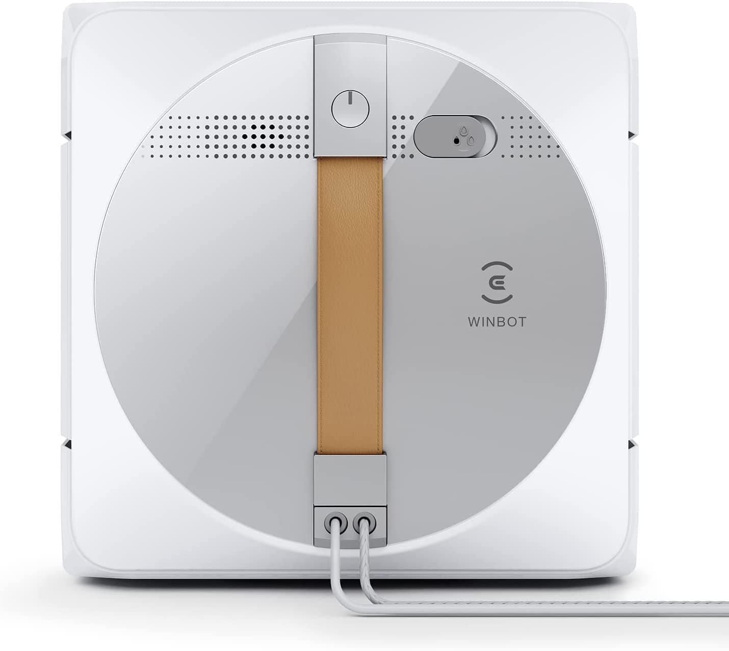 Winbot W1 Pro Window Cleaning Robot, Intelligent Cleaning with Dual Cross Water Spray Technology, Win SLAM 3.0 Path Planning, 2800Pa Suction Power, Edge Detection Technology, App Control,Grey