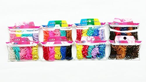 1600 Colorful, non pulling Hair bands by Uni Band made in Korea, You can't not believe it is not Rubber band", Perfect for babies and our Fury Friends-Pets- as well.