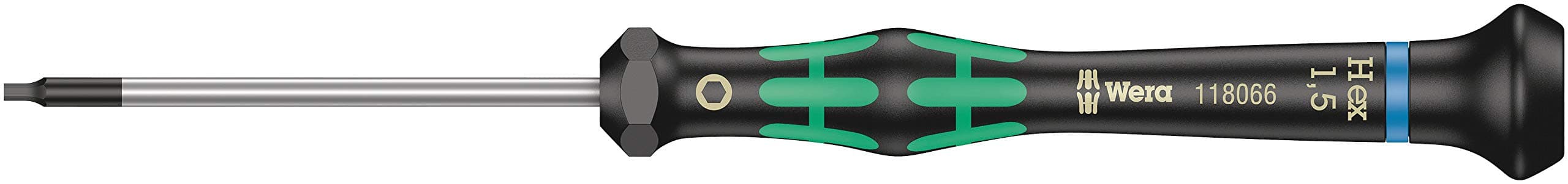 Wera Kraftform 2054 Micro Screwdriver - Hexagon Tip Sw 1.5 / 60