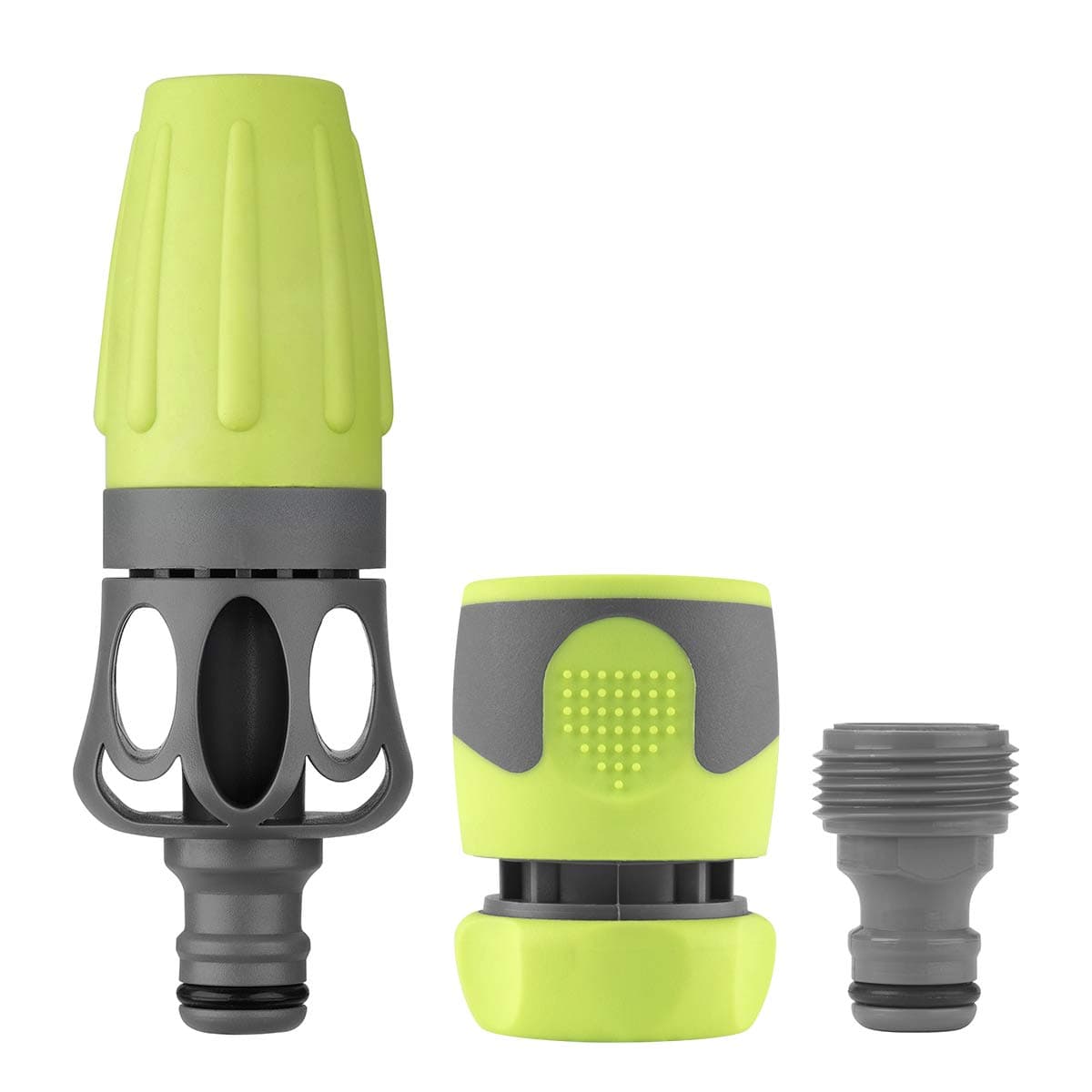 HFZP1425YW2-D 3-Piece Nozzle Kit with Quick Connect Fittings, ZillaGreen